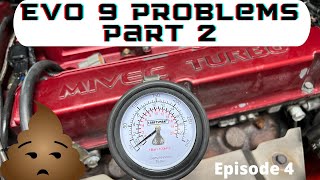 Evo 9 problems part 2 episode 4 [upl. by Anaiviv262]