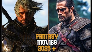 Top 10 UPCOMING Fantasy Movies 2025 [upl. by Aihsia]