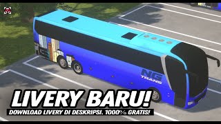 SEMUA BUS DAPET LIVERY BARU  CITY BUS MANAGER INDONESIA [upl. by Edals]