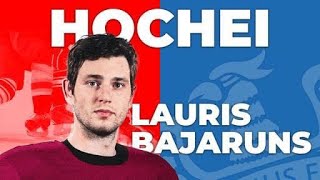 Interview Lauris Bajaruns hockey Steaua  IL87 191 [upl. by Ocsinarf]