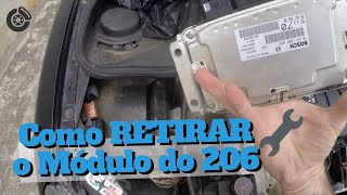 Como RETIRAR o Módulo Central do Peugeot 206 🔧 [upl. by Cam705]