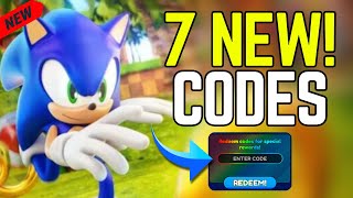 NEW UPDATED ALL WORKING CODES FOR SONIC SPEED SIMULATOR IN SEPTEMBER 2024 ROBLOX SONIC SPEED CODES [upl. by Inaffyt69]