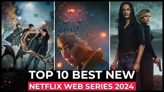 Top 10 New Netflix Original Series Released In 2024  Best Netflix Web Series 2024  Part2 [upl. by Eelahs305]