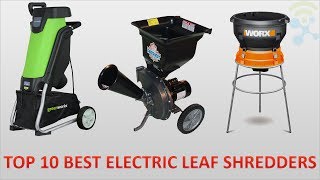 Get Ready To Shred Your Leaves This Autumn With The 10 Best Electric Leaf Shredders Of 2024 [upl. by Rats]