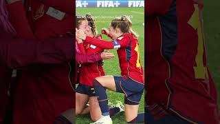 España jugará la final del Mundial al ganar a Suecia así suenan sus goles fifawomensworldcup2023 [upl. by Heurlin]