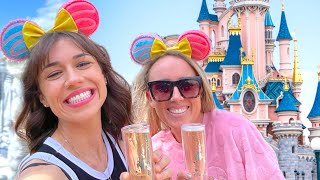 DRINKING CHAMPAGNE AT DISNEYLAND IN PARIS [upl. by Hbaruas292]