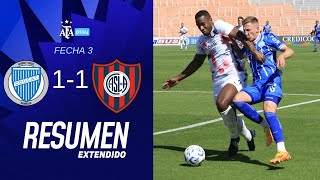 Godoy Cruz 11 San Lorenzo  Resumen Extendido  Fecha 3 [upl. by Ikcim706]