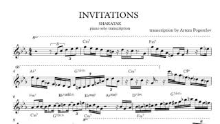 SHAKATAK quotINVITATIONSquot piano solo transcription [upl. by Emanuela]