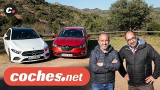 Renault Mégane vs MercedesBenz Clase A  Prueba Comparativa  Review en español  cochesnet [upl. by Neraj]