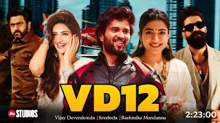 VD 12 South Full Movie Hindi Dubbed 2024 Release date  Vijay Deverakonda  Sreeleela  South Movie [upl. by Eatnoled]