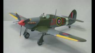 FSK Hawker Hurricane MkIIC quotNight Reaperquot maiden flight [upl. by Acinorev]