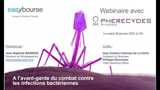 Les bactériophages entrent en bourse avec PHERECYDES PHARMA [upl. by Malvia]