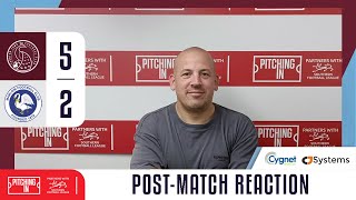 Taunton Town FC 5  2 Marlow FC  Post Match Interview  Southern League Premier South [upl. by Rheims58]