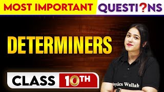 DETERMINERS  Most Important Questions  Class10th [upl. by Nguyen]