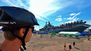 USS Kearsarge visiting Helsinki  NATO Battleship in 5k Finland 2022  Pequ The Pandas  DYNAMO30 [upl. by Assir]