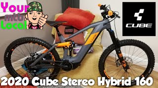 Cube Stereo Hybrid 160 HPC TM 625 275 2020  unboxing emtb emtb2020 [upl. by Balbinder]