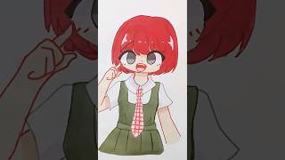 Drawing Mahiru Koizumi danganronpa mahirukoizumi ohuhu art fypシ゚viral [upl. by Woodberry]