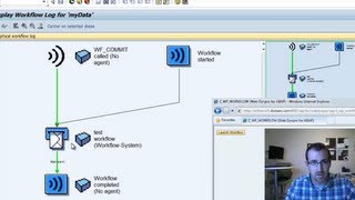 SAP Workflow with Web Dynpro ABAP SAP Tutorial Part 11 [upl. by Aira]