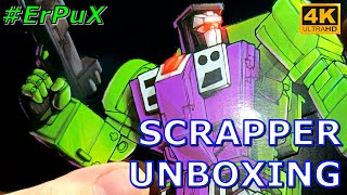 UNBOXING  SCRAPPER DEVASTATOR  Fans toys FT32A GEHRY  Transformers Masterpiece [upl. by Chavez245]