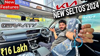 New Kia Seltos GRAVITY Model 2024  New Features 🔥 16 Lakh [upl. by Charmian]