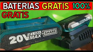 COMO ARREGLAR LAS BATERIAS RECARGABLES GRATIS  TALADROSAMOLADORASPULIDORAS TOOLS PORTATILES [upl. by Aciretnahs183]