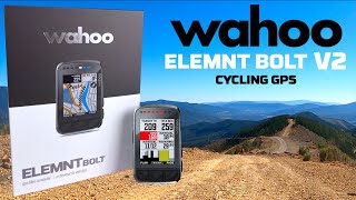 Wahoo ELEMNT BOLT v2 Cycling GPS Whats New  Details  Road Test [upl. by Asilef269]