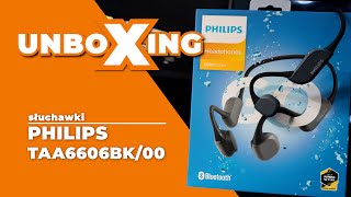 Unboxing słuchawek Philips TAA6606BK00 PL2023 [upl. by Haet966]