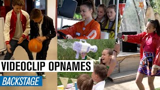 17 ACHTER DE SCHERMEN BIJ DE VIDEOCLIP OPNAMES 🎥  JUNIOR SONGFESTIVAL 2022 🇳🇱 [upl. by Nidak584]