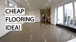 Cheap flooring idea amp kitchen renovation update [upl. by Ehud]