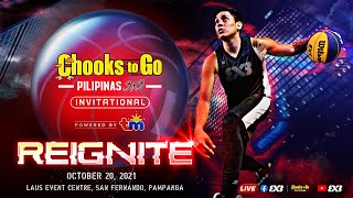 LIVE  2021 Chooks to Go Pilipinas 3x3 Invitational  Session 1 [upl. by Hayyikaz]