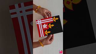 How to make Diwali greeting card  Diwali card making handmade  Diwali card  shorts [upl. by Chader]