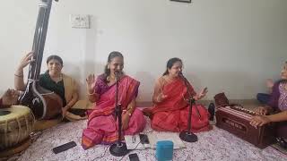 Raag Dhanashree  Hemala KhareRanade Rashmi ParadkarSule [upl. by Mharg]