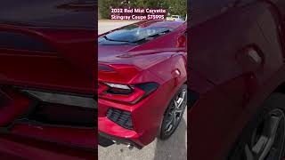 2022 Red Mist Corvette Coupe CH115675 [upl. by Rawdin]