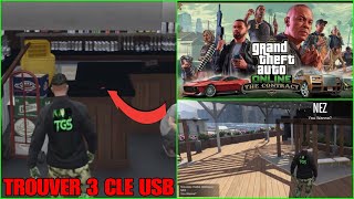 TUTO DLC THE CONTRACT TROUVER LES 3 NOUVELLES CLÉS USB SUR GTA ONLINE [upl. by Htiekram]