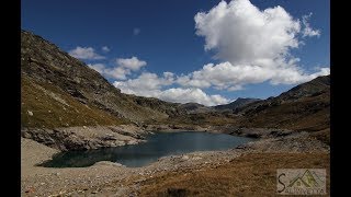 Passo Angeloga e Lago Nero dal Rifugio Chiavenna So [upl. by Nerw667]