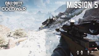 Epic Showdown in the Snowy Mountains Call Of Duty Black Ops Cold War Mission Gameplay [upl. by Koslo840]