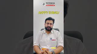 Happy Diwali form Potencia Academy education potentiaias teachersday neet potentia [upl. by Miarfe]