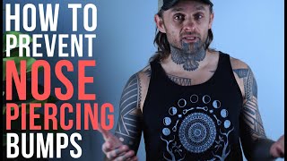 How to Prevent Nose Piercing Bumps  UrbanBodyJewelrycom [upl. by Nickolas]