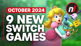 9 Exciting New Games Coming to Nintendo Switch  October 2024 [upl. by Durno]