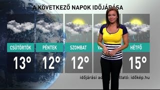 ATV időjárásjelentés 20161019 [upl. by Miltie]