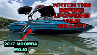 2017 Moomba Mojo Wakemakers Ballast Upgrade [upl. by Mcgrody]