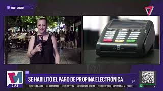 Propinas electrónicas Así funciona el nuevo sistema de pago con billetera virtual [upl. by Hildagarde303]