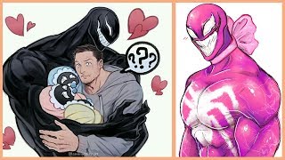 Funny Venom Comics Babie [upl. by Wicks]