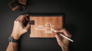 Top 20 features using Procreate for architecture  Intermediate tutorial tips [upl. by Orwin152]