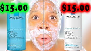 La Roche Posay Hydrating Gentle Face Cleanser vs La Roche Posay Purifying Foaming Face Cleanser [upl. by Medeah]