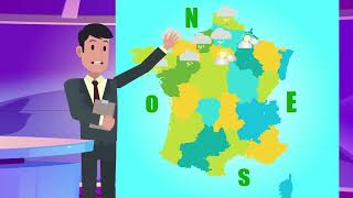 La météo en français  Decir el clima en francés  Parler du climat [upl. by Guillaume]