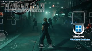 FINAL FANTASY VII REMAKE INTERGRADE Gameplay HD Winlator 713x Cmod Windows Emulator Android [upl. by Tekcirk]