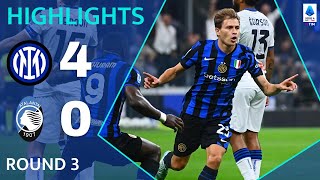 InterAtalanta 4  0  Highlights amp Goals  Serie A 202425 [upl. by Carling607]