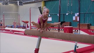 ENTRAÎNEMENT GYMNASTIQUE POUSSINES  Octobre 2018 [upl. by Golightly639]