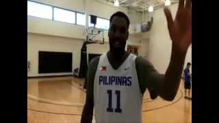 Andray Blatche Gilas Pilipinas Highlights Mix [upl. by Tatianna]